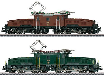 SBB class Ce 6/8 II Double Crocodile Set.