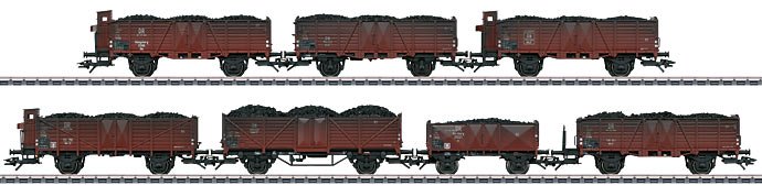 Freight Car Set.