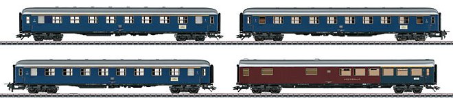 IC '71 Express Train Passenger Car Set.