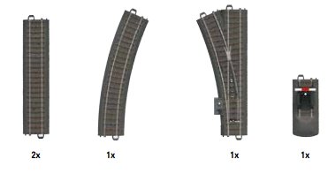 C1 C Track Extension Set.