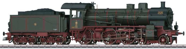 Prussian (KPEV) class P8 Steam Locomotive w/Tender