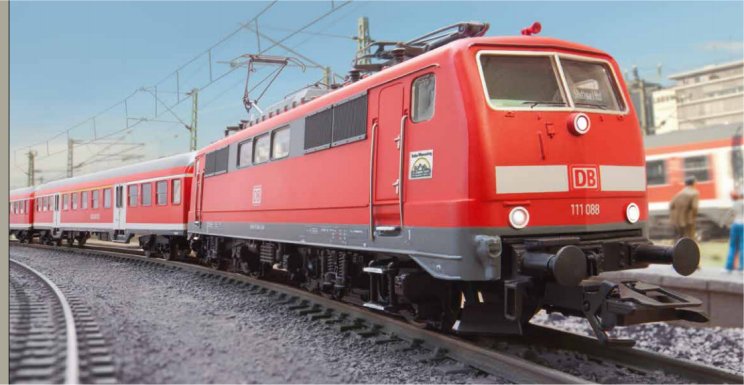 DB Regio AG class 111 General-Purpose Electric Locomotive