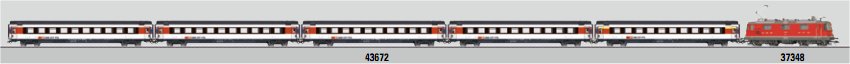 SBB (Switzerland) class Re 4/4 II (class 420) Electric Locomotive