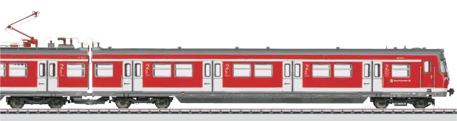 DB AG class 420 S-Bahn Powered Rail Car Train