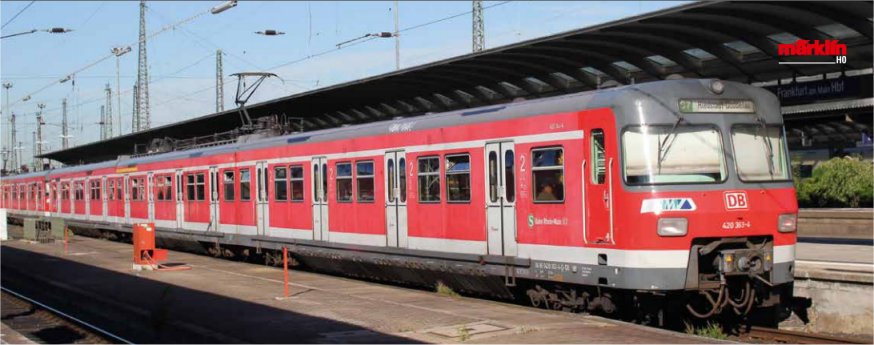 DB AG class 420 S-Bahn Powered Rail Car Train