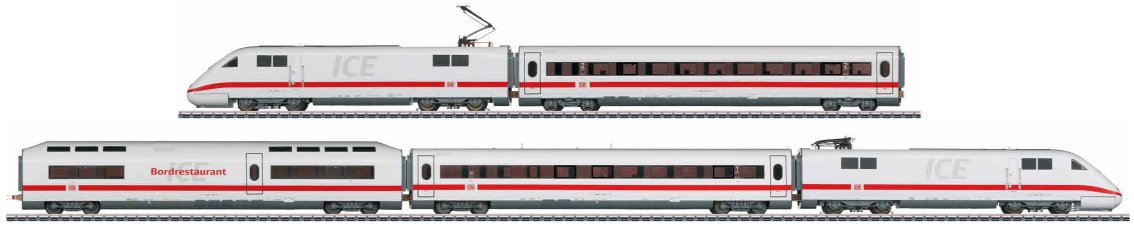 DB AG class 401 ICE 1 High-Speed Train