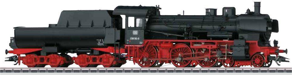 DB class 038 (38.10-40) Steam Passenger Locomotive w/Tender