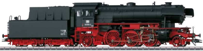 DB class 023 Passenger Steam Locomotive w/Tender