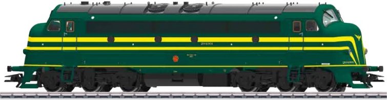 SNCB/NMBS (Belgium) class 204 NOHAB Diesel Locomotive