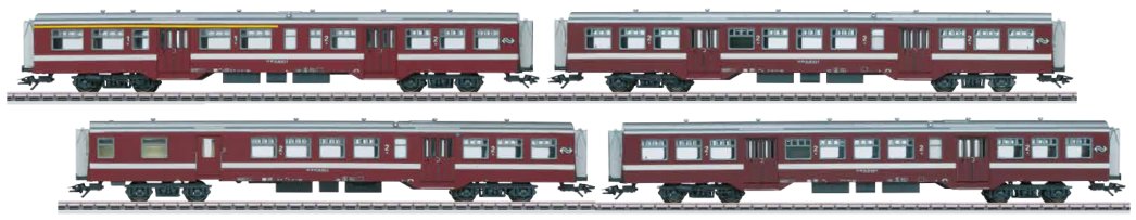 SNCB/NMBS (Belgium) Commuter 4-Car Set