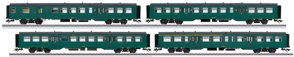 SNCB/NMBS (Belgium) Commuter 4-Car Set