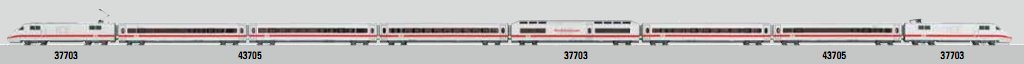 DB ICE 1 Add-on Passenger 3-Car Set