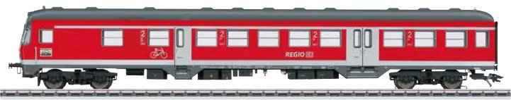 DB AG 2nd class Commuter Car w/Control Cab