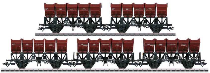 DB Freight 5-Car Dump Car Set