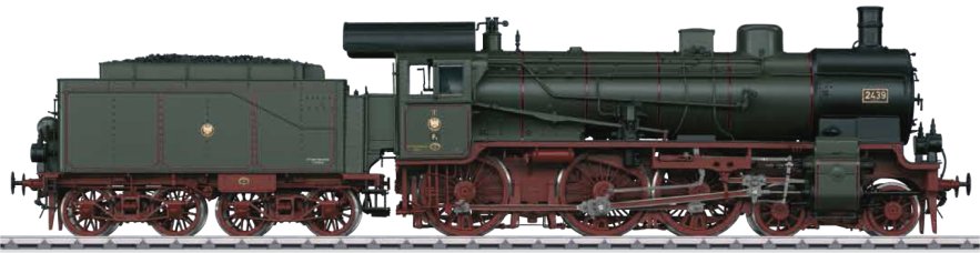 Prussian (KPEV) class P8 Steam Locomotive w/Tender