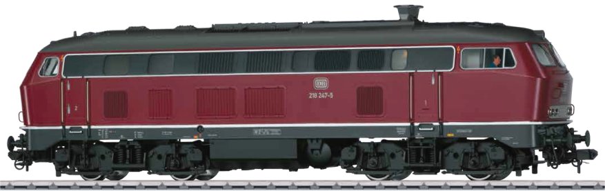 DB class 218 General-Purpose Diesel Hydraulic Locomotive