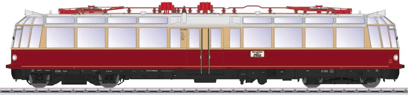 DB class ET 91 Glass Train Electric Powered Rail Car