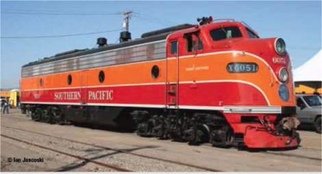 American E 9 Diesel Electric Locomotive.