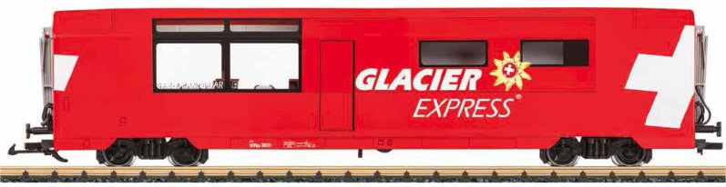 RhB Glacier Express Dining Car