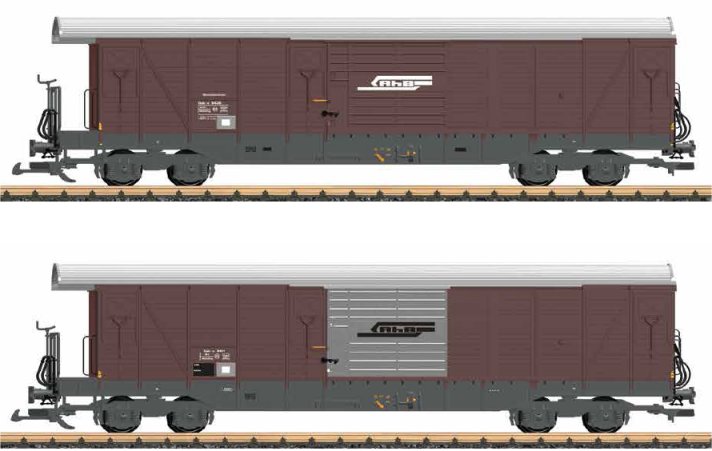 RhB Type Gak-v Freight 3-Car Set