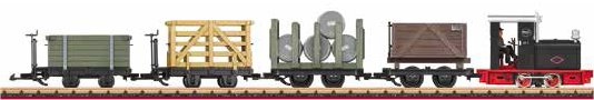 Narrow Gauge Rural Railroad 4-Car Set