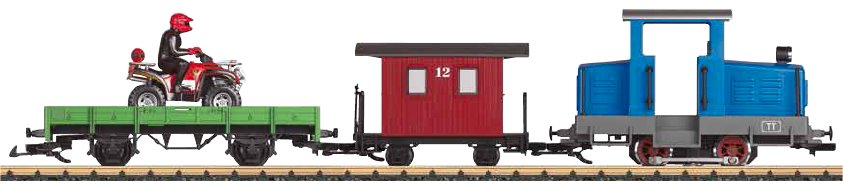 Toytrain Large Railroad Starter Set.