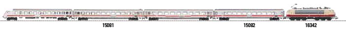 DB AG IC 2206 Passenger 6-Car Set