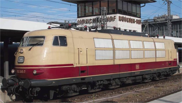 DB cl 103.1 Electric Locomotive