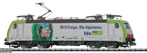 BLS AG cl 486 The Alpine People Electric Locomotive