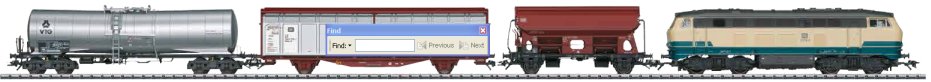 Freight Train with a Class 216 Starter Set