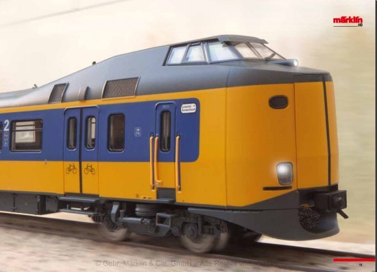NS Koploper Electric Rail Car Train