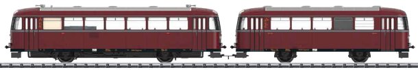 DB VT 95.9 + VB 140 Rail Bus with Trailer Car