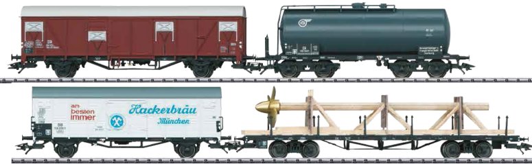 DB Hamburg Harbor Anniversary Freight 4-Car Set