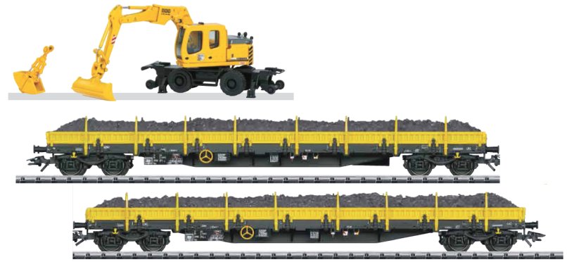 DB Freight 2-Car Set with Load