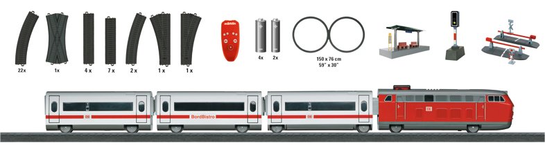 My World InterCity Battery Starter Set (batteries included)