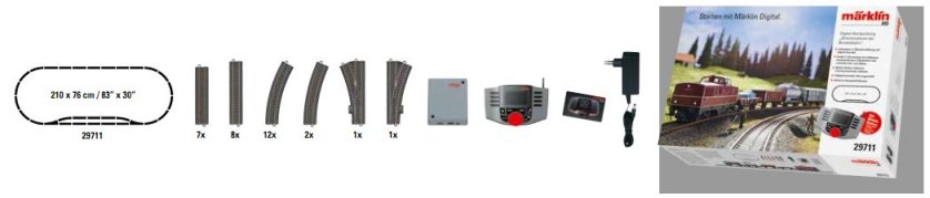 Dgtl DB Main Line Service Starter Set with Mobile Station 230V