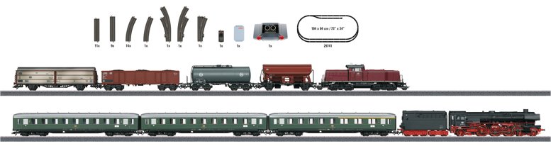 Dgtl Mega Era IV Passenger & Freight Starter Set with Central Statio