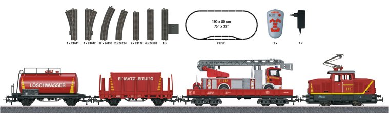 Dgtl Fire Department Starter Set with IR Controller 230V (Start Up)