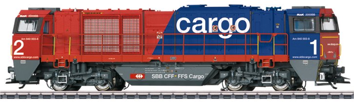 Dgtl SBB Cargo cl G 2000 BB Diesel Locomotive