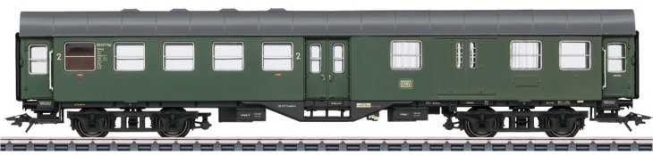 DB 2nd Class + Baggage Passenger Car