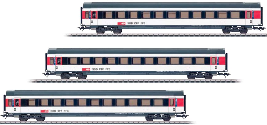 SBB Mark IV, type B Express Train Passenger 3-Car Set