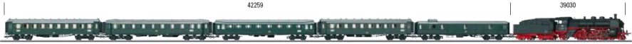 DB Exp Train Passenger 5-Car Set