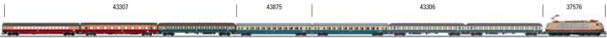 DB IC Express Train Passenger 3-Car Set