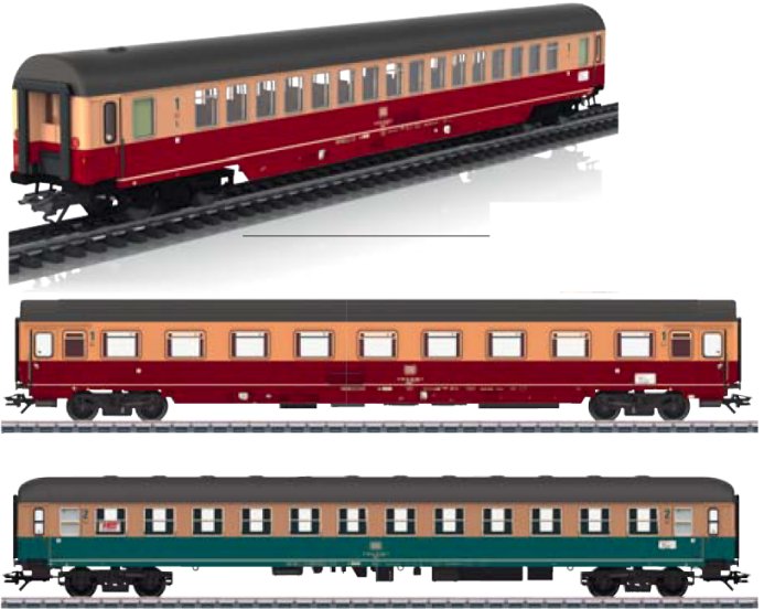 DB IC Express Train Passenger 3-Car Set