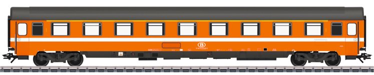 SNCB Eurofima type AI6 1st class Passenger Car