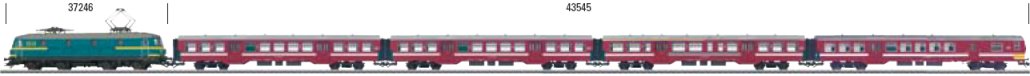 SNCB M2 Commuter 4-Car Set