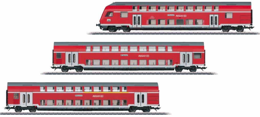 Regio DB Bi-Level 3-Car Set