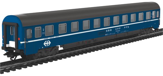 SBB Eurofima type Bcm Passenger Sleeping Car