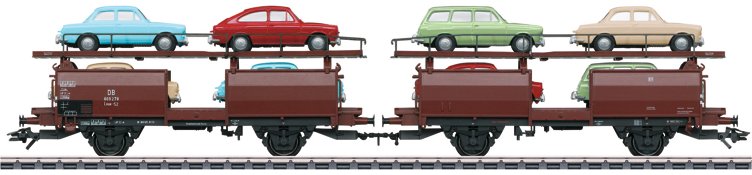 DB Auto Transport Double Unit Car