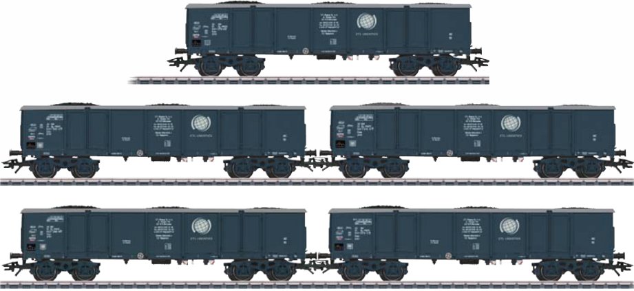 CTL type Eaos High-Side Gondola 5-Car Set